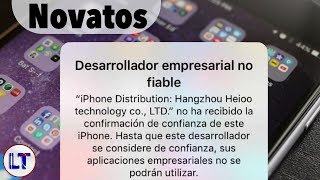 Solucion Desarrollador Empresarial No Confiable  LimonTouch [upl. by Ralina]