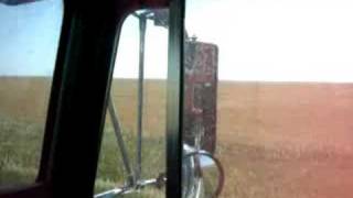 Hauling Combine with semi [upl. by Aneehsal]