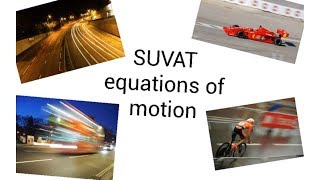 SUVAT Equations of motion  A level Physics [upl. by Garcia763]