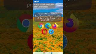 Chromebooks  How to Use Microsoft 365 Applications Word PowerPoint Excel [upl. by Gore]