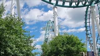 The Boomerang Coaster at LaRonde [upl. by Bivins704]