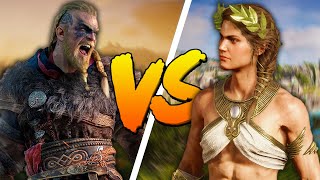 Assassins Creed Valhalla vs Odyssey Which Is Better [upl. by Greenquist]