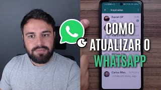 COMO ATUALIZAR O WHATSAPP [upl. by Euqor597]