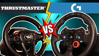 Versus Thrustmaster T128 vs Logitech G29 [upl. by Lerim603]