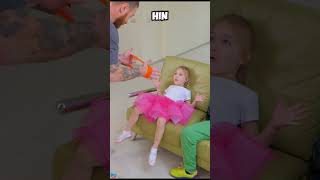 Dieser Vater benutzte ungewöhnliche Methoden um seine Tochter zu erziehen👨‍👧 shortsvideo [upl. by Artenahs]