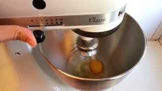 Como hacer Mayonesa con KitchenAid  Comida en Facil [upl. by Eirameinna]