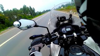 Versys 1000 High Speed Run [upl. by Virgil660]