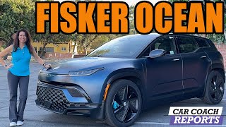 2024 Fisker Ocean Is Really Quirky But a Cool Electric SUV [upl. by Lehsar]