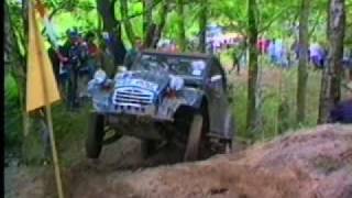 2 Citroen 2CVs in Off Road Trial Competition [upl. by Nortal]