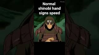 Kakashi hand sing speed [upl. by Ilsel]