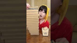 KNOCK DOWN A CARDBOARD POTATO TOWER！asmr [upl. by Adamsen]