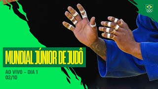 MUNDIAL JÚNIOR DE JUDÔ  AO VIVO  DIA 1  0210 [upl. by Gorman]