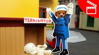 Flucht vor dem Terminator  Taschendiebstahl Playmobil Polizei Film deutsch  stop motion [upl. by Christye22]