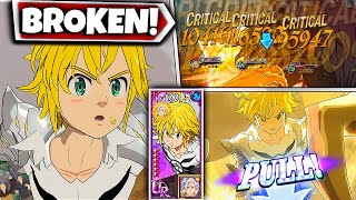 MOST BROKEN HERO IN HISTORY DEMON KING MELIODAS SHOWCASE amp SUMMONS  7DS Grand Cross [upl. by Nnaitsirhc]