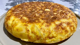 La vraie recette de la tortilla espagnole 🇪🇸 [upl. by Eeimaj955]