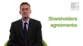 Shareholders agreements  In a nutshell [upl. by Emmerich697]