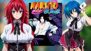 HighSchool DxD React to Sasuke UchihaGACHAREACTNARUTO [upl. by Bronk]