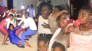 THE CONGREGATION FELL UNDER THE POWERFUL MINISTRATION OF BENEDICTA [upl. by Nnael]