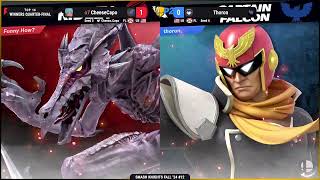 CheeseCapo vs Thoron  Winners Quarter Finals  Smash Knights Fall 24 12 [upl. by Nassah]