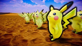 20 MILLION ORCS vs 10000 PIKACHU  Ultimate Epic Battle Simulator 2 [upl. by Chandos795]