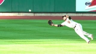 SFSTL Blanco makes a nice diving catch in second [upl. by Berga768]