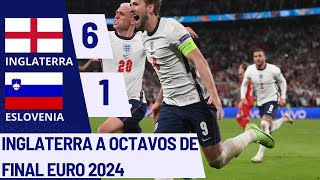 INGLATERRA VS ESLOVENIA 3RA RONDA EUROCOPA 2024 GAMEPLAY FC 24 [upl. by Koran]