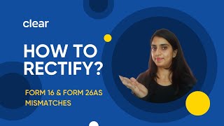 Know How to Rectify Mismatches in Form 16 and Form 26AS [upl. by Hanschen432]