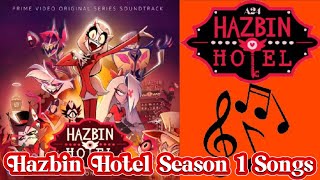 Hazbin Hotel Full Soundtrack  Episodes 18 [upl. by Enialehs]