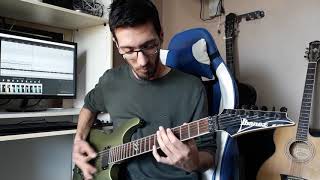 Lamb of god  Remorse is for the dead Guitar Cover [upl. by Utimer]