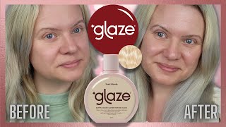 GLAZE SUPER COLOR CONDITIONING HAIR GLOSS REVIEW Pearl Blonde  Clare Walch [upl. by Niras]