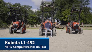 Kubota L1452 Kompakttraktor im Test [upl. by Behm]