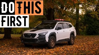 Five Mods You Should Do FIRST On Your Subaru Outback Wilderness [upl. by Teahan989]