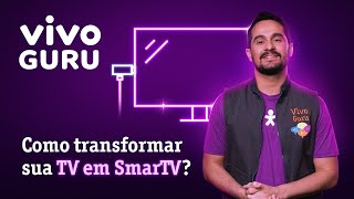 Saiba como transformar sua TV em Smart TV [upl. by Nollie380]