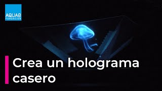 Cómo crear un HOLOGRAMA casero  Experimentos [upl. by Marni]