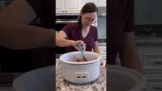 Cranberry Jalapeño Meatballs Great appetizer or slow cooker dinner idea slowcookerrecipe [upl. by Britney]