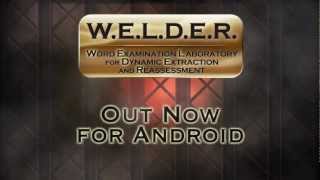 Now on Android  the AwardWinning Word Game WELDER [upl. by Acherman]