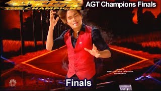 Shin Lim card magician AMAZING  Americas Got Talent Champions Finals AGT [upl. by Helmut497]