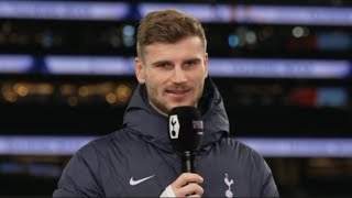 Timo Werner’s postmatch interview after Brentford win [upl. by Dolf]