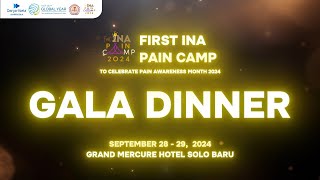 GALA DINNER  FIRST INA PAIN CAMP TO CELEBRATE PAIN AWARENESS MONTH 2024 [upl. by Pump]