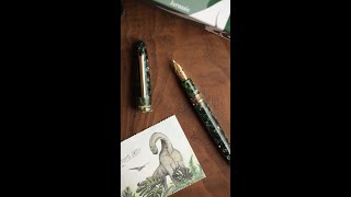 A Rare and Valuable Release Esterbrook Estie Jurassic Fountain Pens [upl. by Adnolahs922]