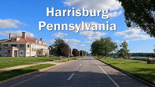 Downtown Harrisburg PA Tour  Capital City of Pennsylvania 4K [upl. by Daht787]