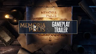 MEMORIAPOLIS  Gameplay Trailer I PC Steam [upl. by Courtund]