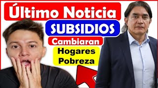 🔴Subsidios en riesgo❗ Director de Prosperidad Social Gustavo Bolivar Anuncia que harán cambios [upl. by Aurel]