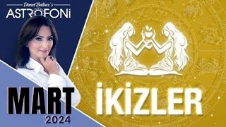 ikizler Burcu Mart 2024 Aylık Burç Yorumları Astrolog Demet Baltacı ile Astroloji haber burçlar [upl. by Moffat]