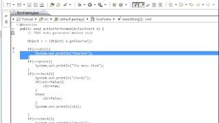 Java programming part 77 GUI  ComboBox with ActionListener [upl. by Brodsky]