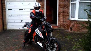 Ktm 690 Duke R Leo Vince [upl. by Minnnie732]