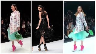 Diteriakin Bencong Patricia Gouw Slay JFW Runway with AsNTM Alumni [upl. by Millur]