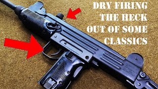 ASMR For Military Firearm Nerds Dry Firing A Bunch Rifles and Carbines [upl. by Yaner]