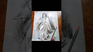 Pencilsketch portraitdrawing arttrendingshorts shortsviral shortsdrawing [upl. by Hauck]