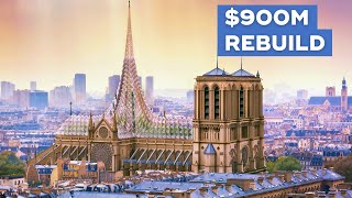 Unveiling The New Notre Dame  2024 Restoration Update [upl. by Cynar]